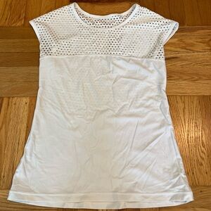 White Lorna Jane Athletic Tee